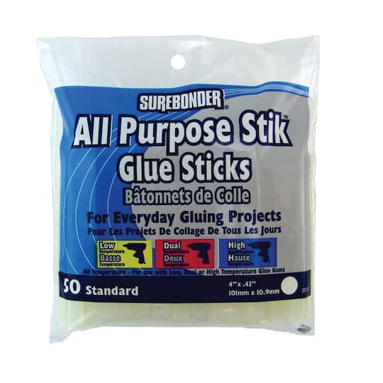 Surebonder&#xAE; All Purpose Stik&#x2122; 4&#x27;&#x27; Glue Sticks, 50ct.